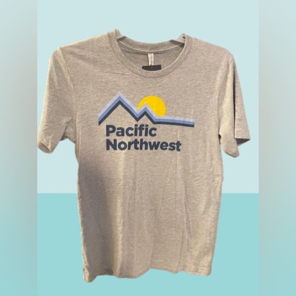 Pacific Northwest College T-Shirt, Cotton, Grey